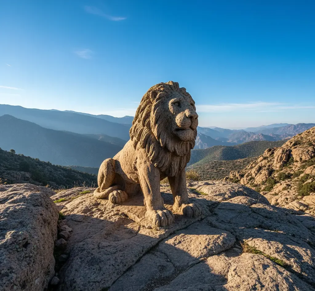 Stone Lion of Ifrane